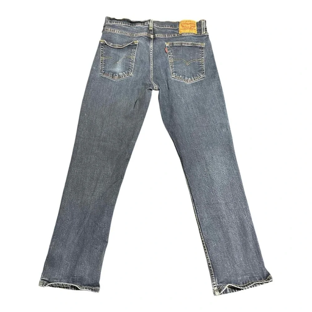 Levi's 514 Jeans Mens 36x30 Blue Straight Fit Denim Medium Wash 00514-0928‎
